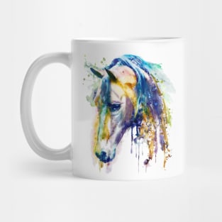 Horse Head watercolor Mug